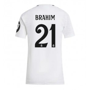 Real Madrid Brahim Diaz #21 Hemmatröja Kvinnor 2024-25 Kortärmad